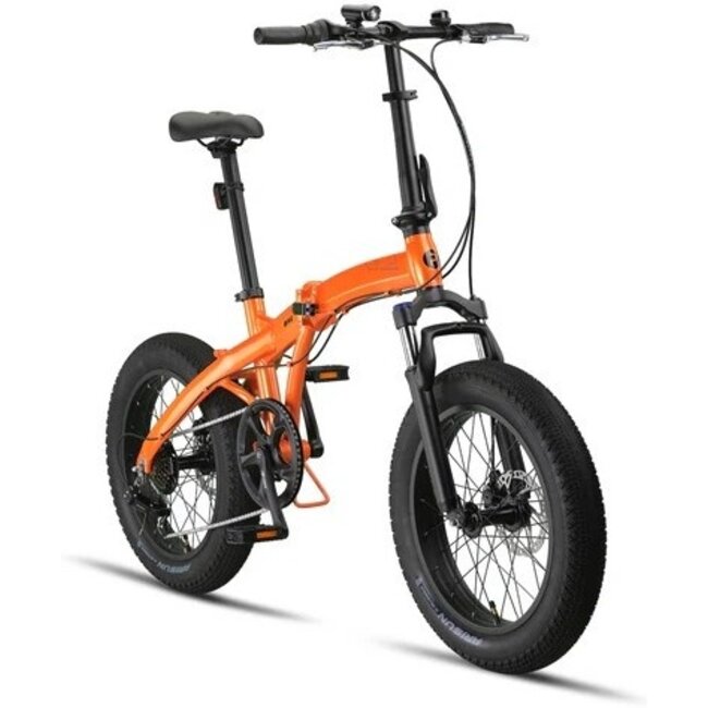 Vouwfiets 20 Inch Pacto One Oranje - Showroom Model