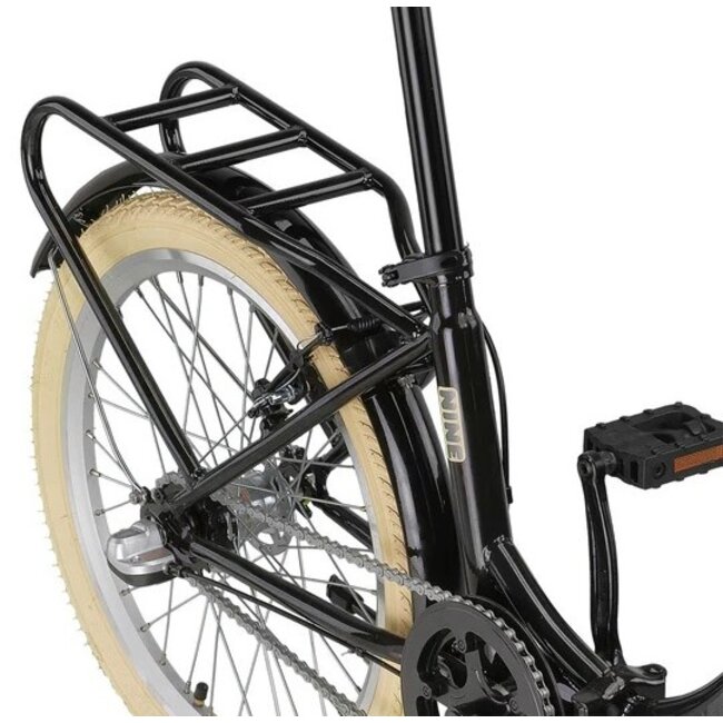 Pacto Vouwfiets 20 Inch Nine 3V Nexus Zwart - Showroom Model