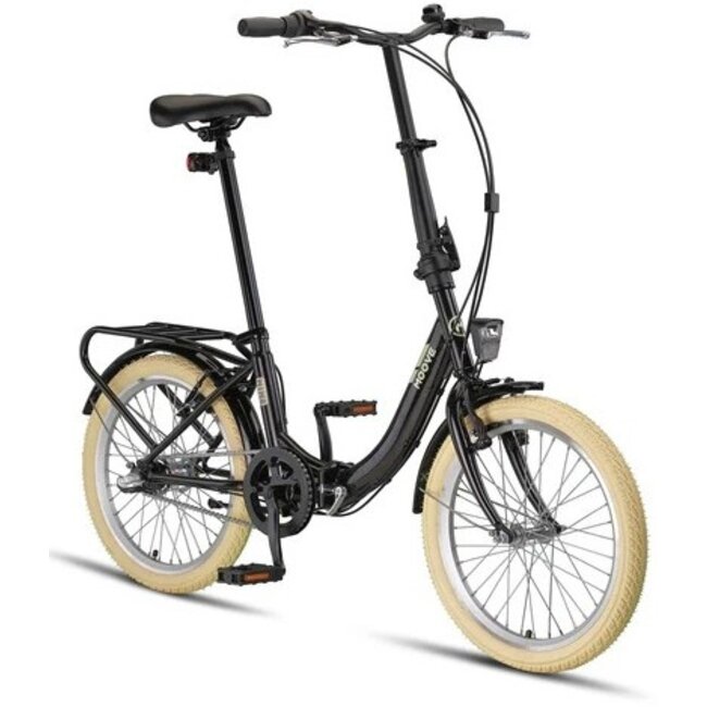 Vouwfiets 20 Inch Pacto Nine 3V Zwart - Showroom Model