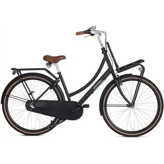 Popal Transportfiets 28 Inch Popal Daily Dutch Basic+ 3V Zwart - Showroom