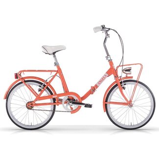 MBM MBM Vouwfiets 20 Inch Angela Zalm Roze 2 Handremmen