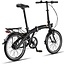Pacto Vouwfiets 20 Inch Five 7 Nexus en Terugtraprem Zwart
