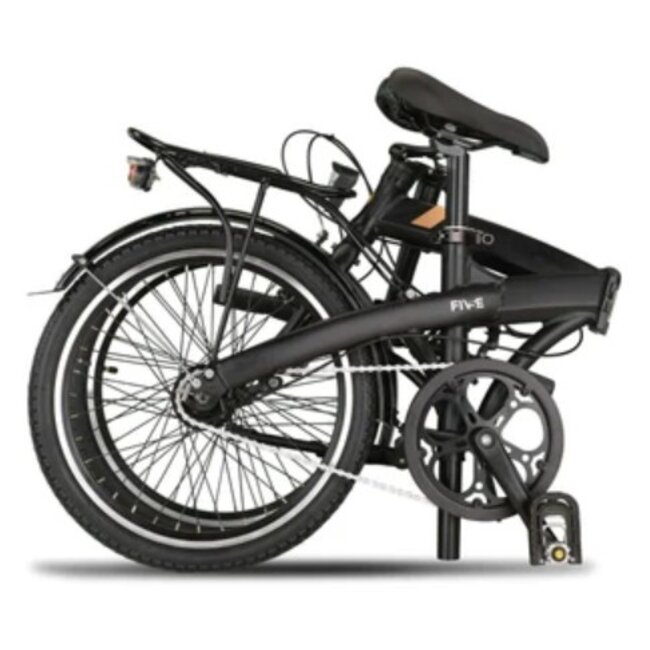 Pacto Vouwfiets 20 Inch Five 7 Nexus en Terugtraprem Zwart