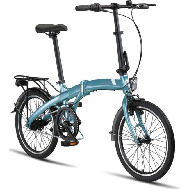 Vouwfiets 20 Inch Pacto Five 7V Nexus Blauw