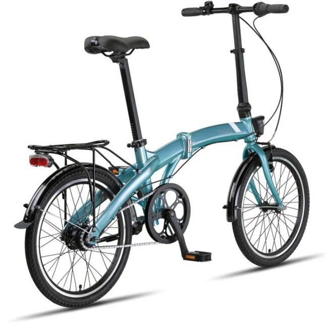 Vouwfiets 20 Inch Pacto Five 7V Nexus Blauw