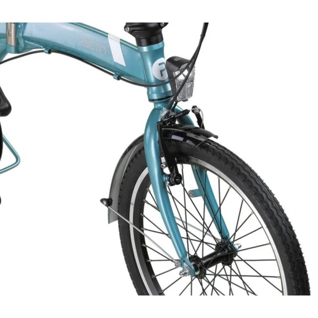 Vouwfiets 20 Inch Pacto Five 7V Nexus Blauw