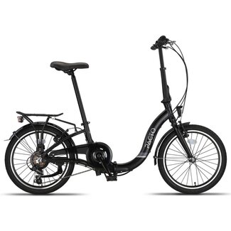 Pacto Vouwfiets Vouwfiets 20 Inch Pacto Six 6V Zwart