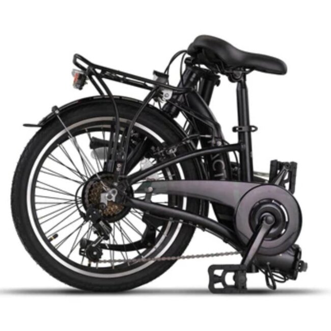 Pacto Vouwfiets 20 Inch Six 6 Versnellingen Zwart