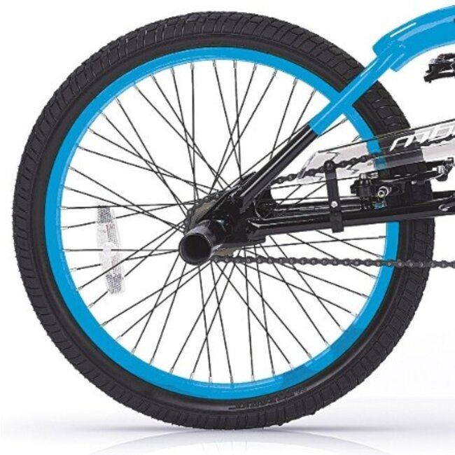 Crossfiets Freestyle BMX 20 Inch MBM Instinct Blauw