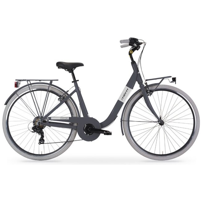 MBM Damesfiets Lage Instap 28 Inch People 7 Versnellingen Grijs
