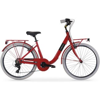 MBM Fietsen Damesfiets 26 Inch MBM People 7V Rood