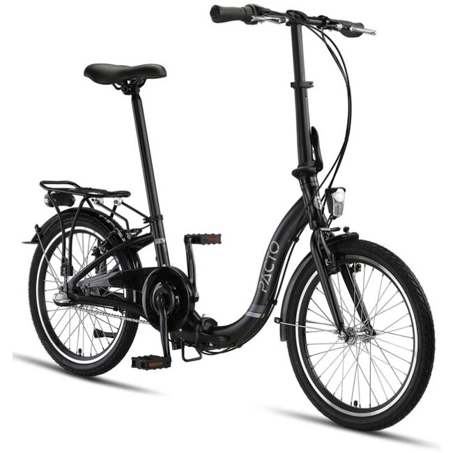 Vouwfiets 20 Inch Pacto Seven 3 Nexus Zwart