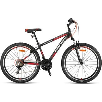 Geroni Mountainbikes Jongens Mountainbike 24 Inch Geroni Magnum Rood