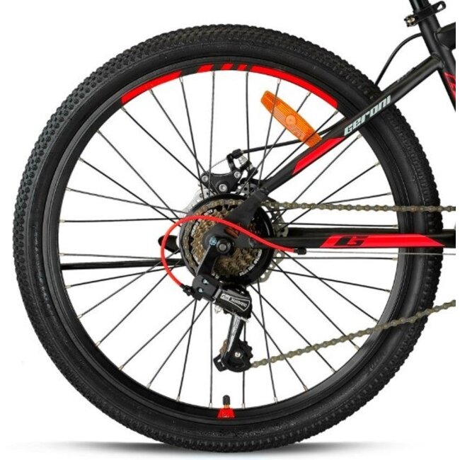 Geroni Jongens Mountainbike 26 Inch Magnum 21V Rood Schijfremmen