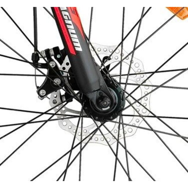 Jongens Mountainbike 26 Inch Geroni Magnum Rood Schijfremmen