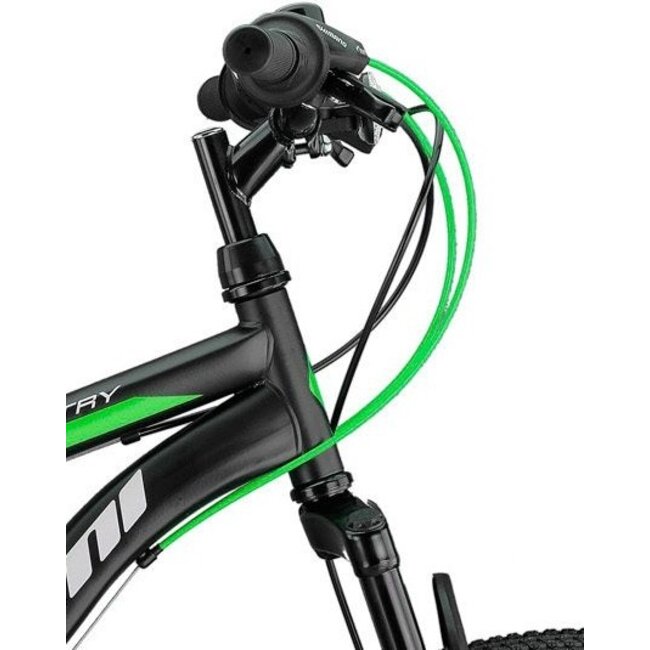 Geroni Jongens Mountainbike 26 Inch Magnum 21V Groen Schijfremmen