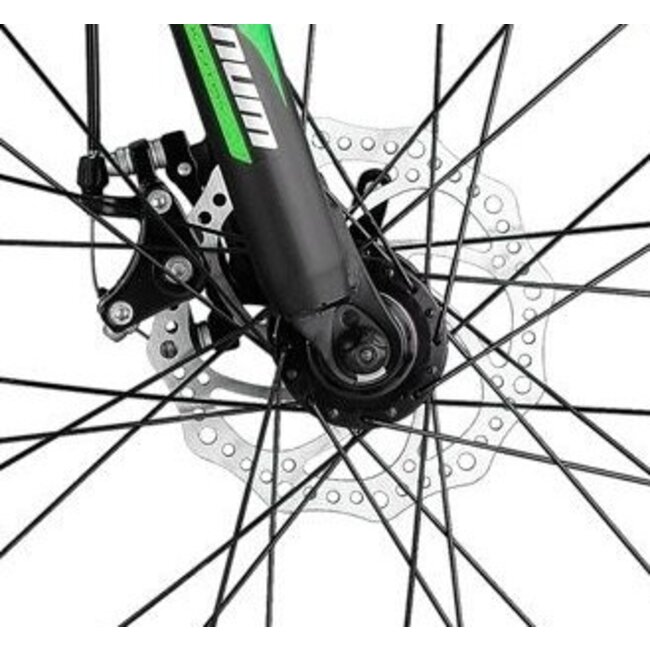 Geroni Jongens Mountainbike 26 Inch Magnum 21V Groen Schijfremmen