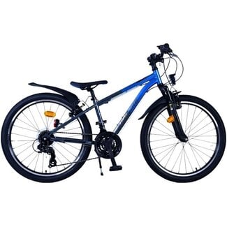 Volare Kinderfietsen Jongens MTB 24 Inch Volare XC Race 21V Blauw 22560