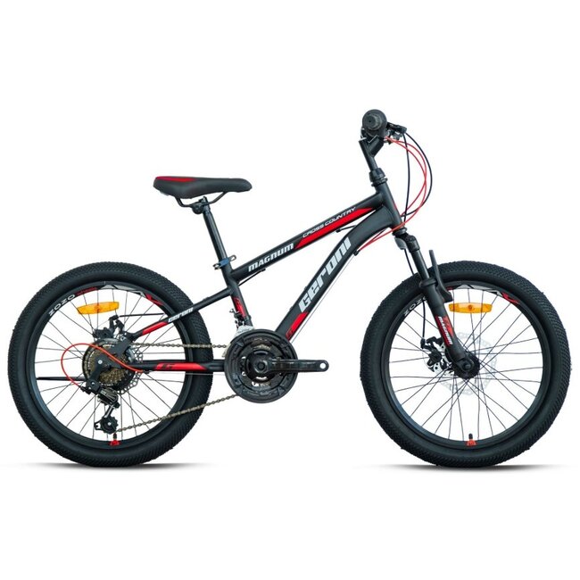 Geroni Jongens Mountainbike 20 Inch Magnum 21V Rood Schijfremmen