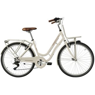 Meisjesfiets 24 Inch Retro 6V Creme