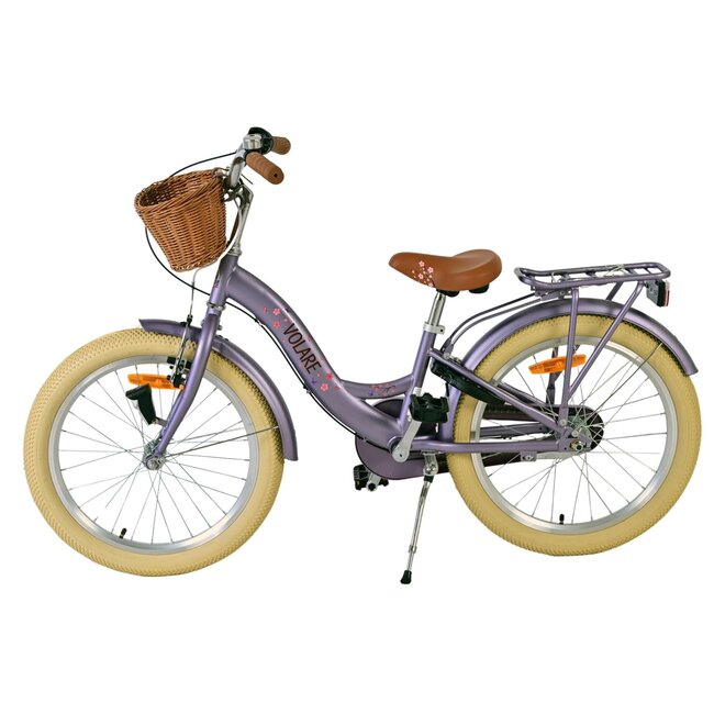Meisjesfiets 20 Inch Volare Blossom 3V Paars 52045