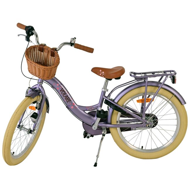Volare Meisjesfiets 20 Inch Blossom 3V Paars 52045