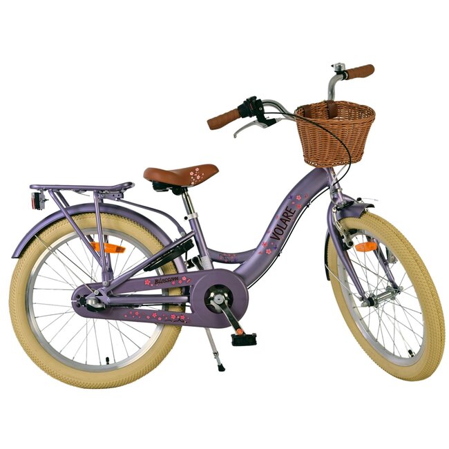 Meisjesfiets 20 Inch Volare Blossom 3V Paars 52045