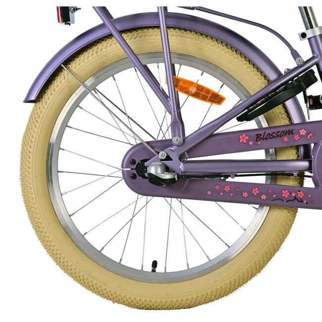 Volare Meisjesfiets 20 Inch Blossom 3V Paars 52045