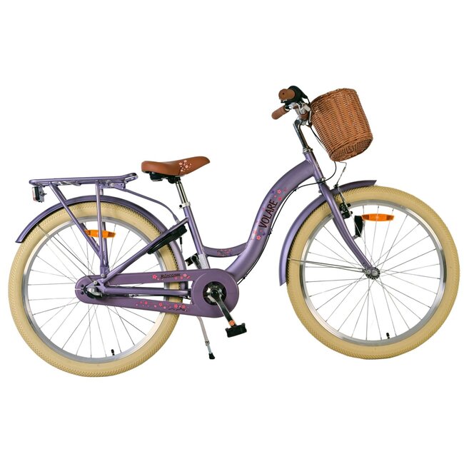 Volare Meisjesfiets 24 Inch Blossom 3 Versnellingen Paars 52445