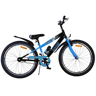 Volare Volare Sportivo Jongensfiets 24 Inch Blauw 24110 - Terugtraprem Volare Volare Sportivo Jongensfiets 24 Inch Blauw 24110 - Terugtraprem