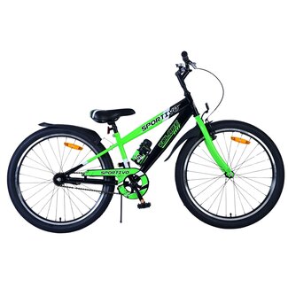 Volare Kinderfietsen Jongensfiets 24 Inch Volare Sportivo Groen 24114