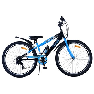 Volare Kinderfietsen Jongensfiets 26 Inch Volare Sportivo 7V Blauw 26112