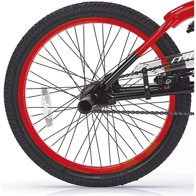 MBM Crossfiets BMX 20 Inch Freestyle Instinct Rood