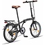 Vouwfiets 20 Inch Pacto Ten 6V Zwart