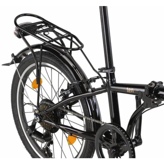 Vouwfiets 20 Inch Pacto Ten 6V Zwart