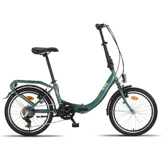 Pacto Vouwfiets Vouwfiets 20 Inch Pacto Eight 6V Patrol Green