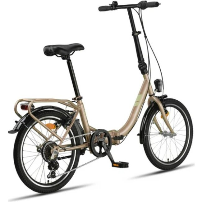 Pacto Vouwfiets 20 Inch Eight 6 Versnellingen Lavendel