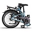 Vouwfiets 20 Inch Pacto Seven 7V Nexus Blauw