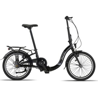 Pacto Vouwfietsen Pacto Vouwfiets 20 Inch Seven 7 Versnellingen Nexus Zwart