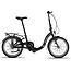 Vouwfiets 20 Inch Pacto  Seven 7V Nexus Zwart