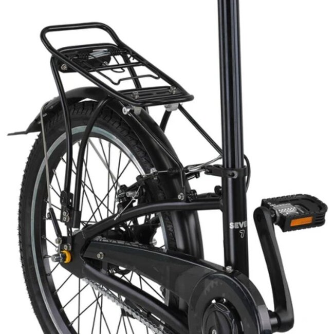 Vouwfiets 20 Inch Pacto  Seven 7V Nexus Zwart