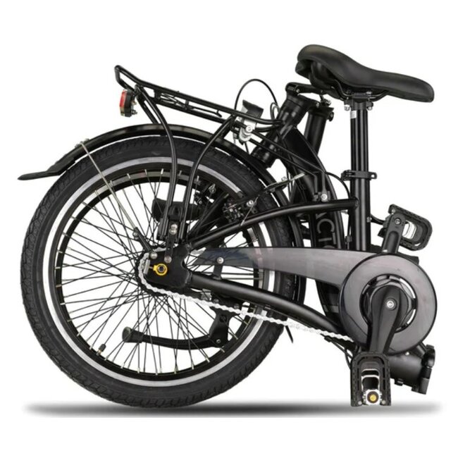 Vouwfiets 20 Inch Pacto  Seven 7V Nexus Zwart