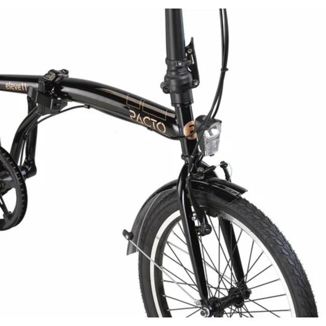 Pacto Vouwfiets 20 Inch Eleven 3 Nexus Versnellingen Zwart