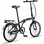 Vouwfiets 20 Inch Pacto Eleven 3V Nexus Zwart