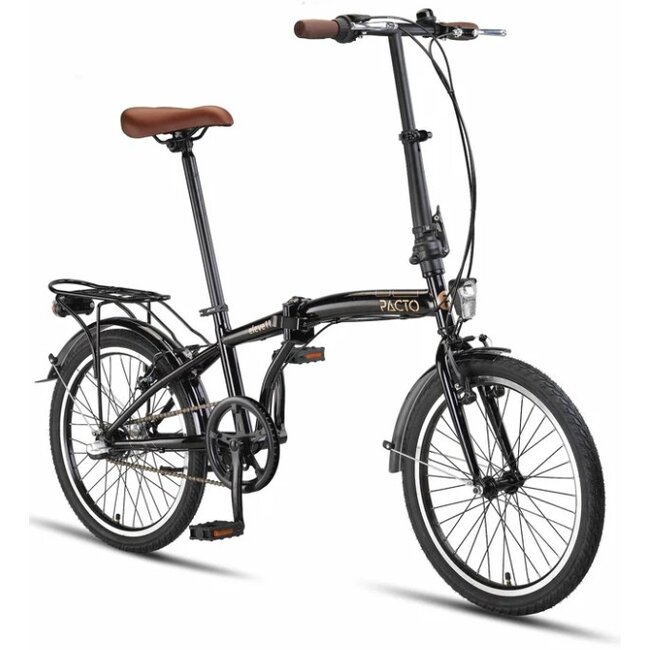 Pacto Vouwfiets 20 Inch Eleven 3 Nexus Versnellingen Zwart