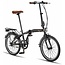 Vouwfiets 20 Inch Pacto Eleven 3V Nexus Zwart