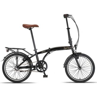 Pacto Vouwfietsen Pacto Vouwfiets 20 Inch Eleven 3 Nexus Versnellingen Zwart