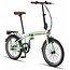Vouwfiets 20 Inch Pacto Eleven 3V Nexus Mint Groen
