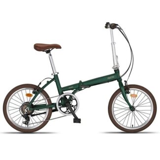 Pacto Vouwfietsen Pacto Vouwfiets 20 Inch Twelve 6 Versnellingen Green
