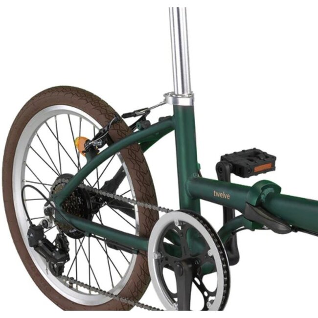 Pacto Vouwfiets 20 Inch Twelve 6 Versnellingen Green